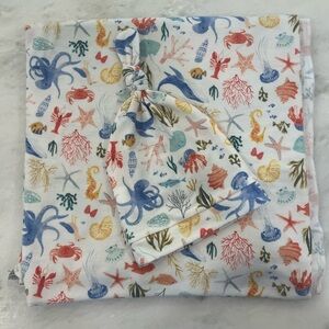 Copper Pearl Under the Sea Swaddle & Hat